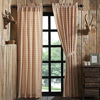 Thumbnail for Tacoma Panel Country Style Curtain Set of 2 84