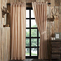 Thumbnail for Tacoma Panel Country Style Curtain Set of 2 84