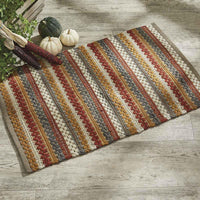 Thumbnail for Gathered Pumpkin Chindi Rug - 2x3 Park Designs - The Fox Decor