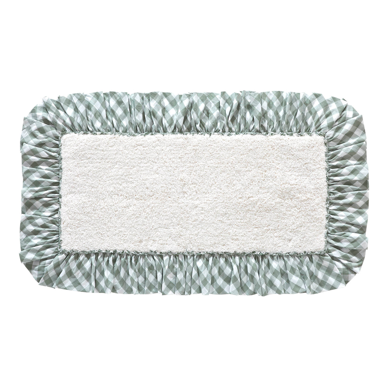 Annie Buffalo Green Check Bathmat 27" x 48" VHC Brands - The Fox Decor