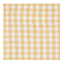 Thumbnail for Annie Buffalo Yellow Check Door Panel Curtain 72
