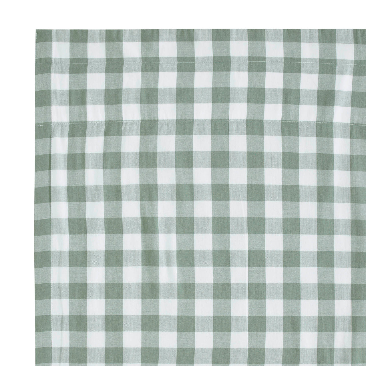 Annie Buffalo Green Check Valance Curtain 16"x60" VHC Brands