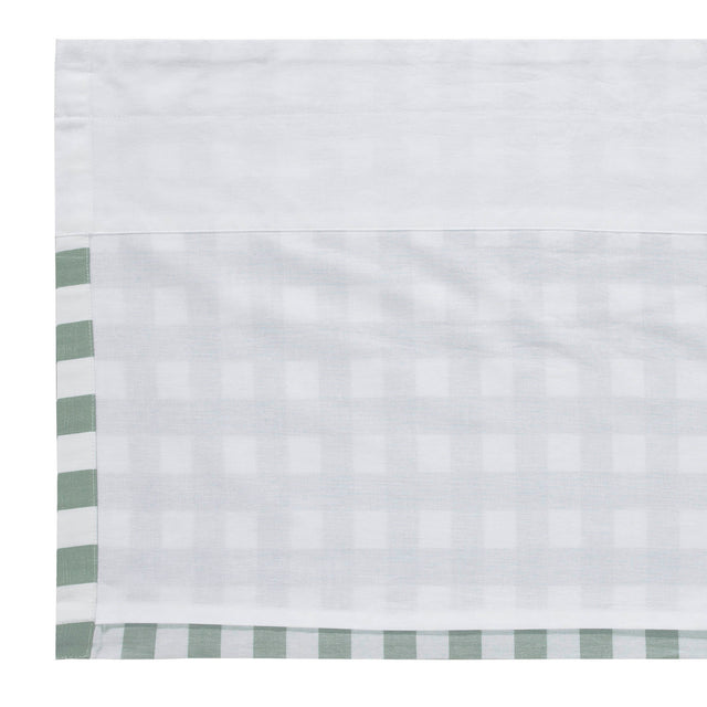 Annie Buffalo Green Check Valance Curtain 16