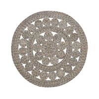 Thumbnail for Celeste Blended Pebble Indoor/Outdoor Braided Rug 3ft Round VHC Brands