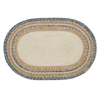 Thumbnail for Kaila Happy Spring Jute Braided Rug Oval with Rug Pad 20