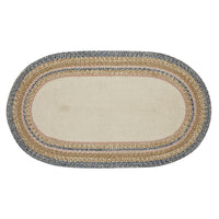 Thumbnail for Kaila Happy Spring Jute Braided Rug Oval with Rug Pad 27
