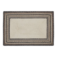 Thumbnail for Floral Vine Jute Braided Rug Rect with Rug Pad 20