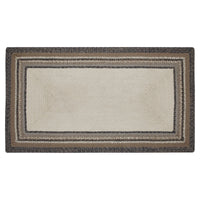 Thumbnail for Floral Vine Jute Braided Rug Rect. with Rug Pad 27