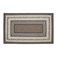 Thumbnail for Floral Vine Jute Rectangle Braided Rug 3'x5' (36