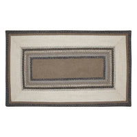 Thumbnail for Floral Vine Jute Rectangle Braided Rug 3'x5' (36