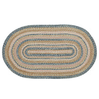 Thumbnail for Kaila Jute Braided Rug Oval with Rug Pad 27