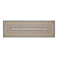 Thumbnail for Kaila Jute Braided Runner Rug Rect. with Rug Pad 24