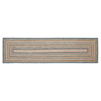 Thumbnail for Kaila Jute Braided Runner Rug Rect. with Rug Pad 24