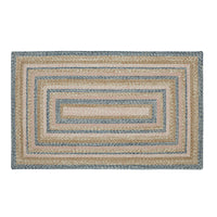 Thumbnail for Kaila Jute Braided Rug Rect. with Rug Pad 36