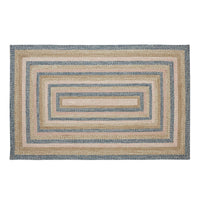 Thumbnail for Kaila Jute Braided Rug Rectangle with Rug Pad 5'x8' VHC Brands - The Fox Decor