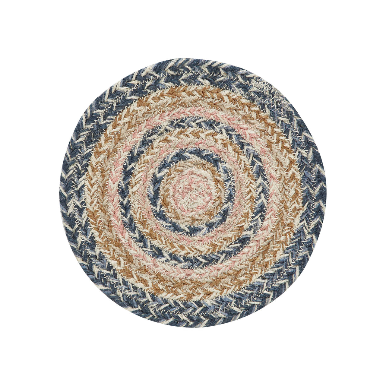 Kaila Jute Braided Trivet 8" VHC Brands