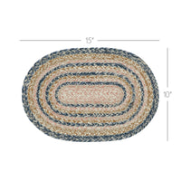 Thumbnail for Kaila Jute Braided Oval Placemat 10