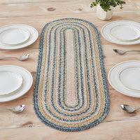 Thumbnail for Kaila Oval Jute Braided Table Runner 12