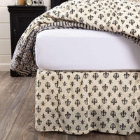 Thumbnail for Elysee Twin Bed Skirt 39x76x16 Creme, Raven VHC Brands - The Fox Decor