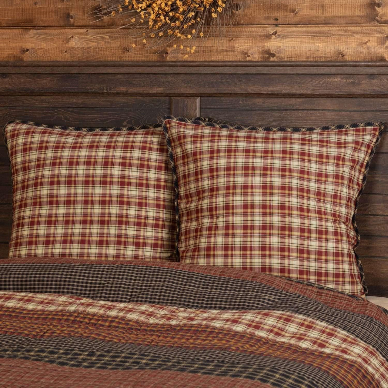 Beckham Fabric Euro Sham 26x26 VHC Brands - The Fox Decor