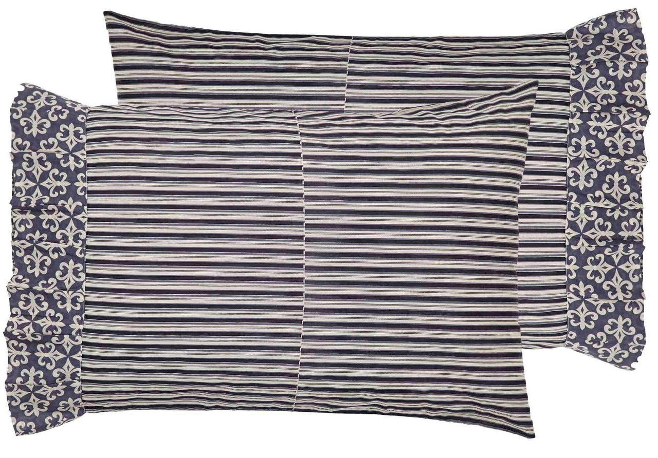 Elysee Standard Pillow Case Set of 2 - 21x30 VHC Brands - The Fox Decor