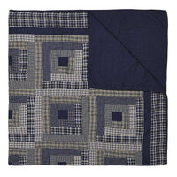 Thumbnail for Columbus Luxury King Quilt 120Wx105L VHC Brands folded