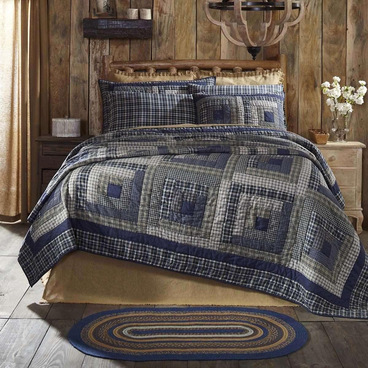 Columbus Twin Quilt 68Wx86L VHC Brands