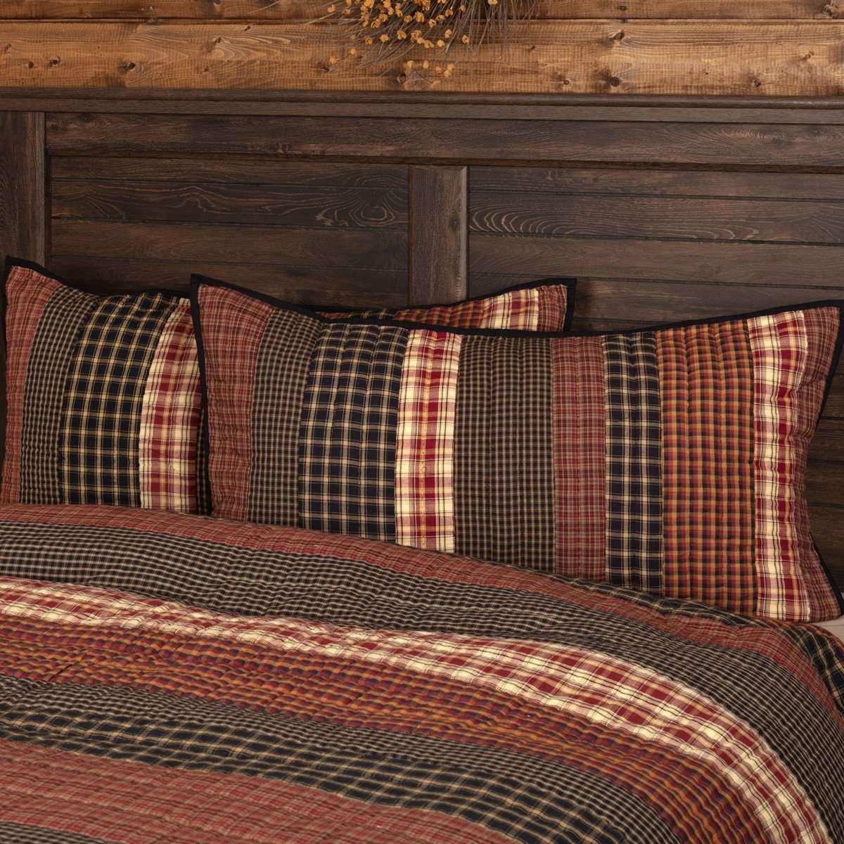 Beckham King Sham 21x37 VHC Brands - The Fox Decor