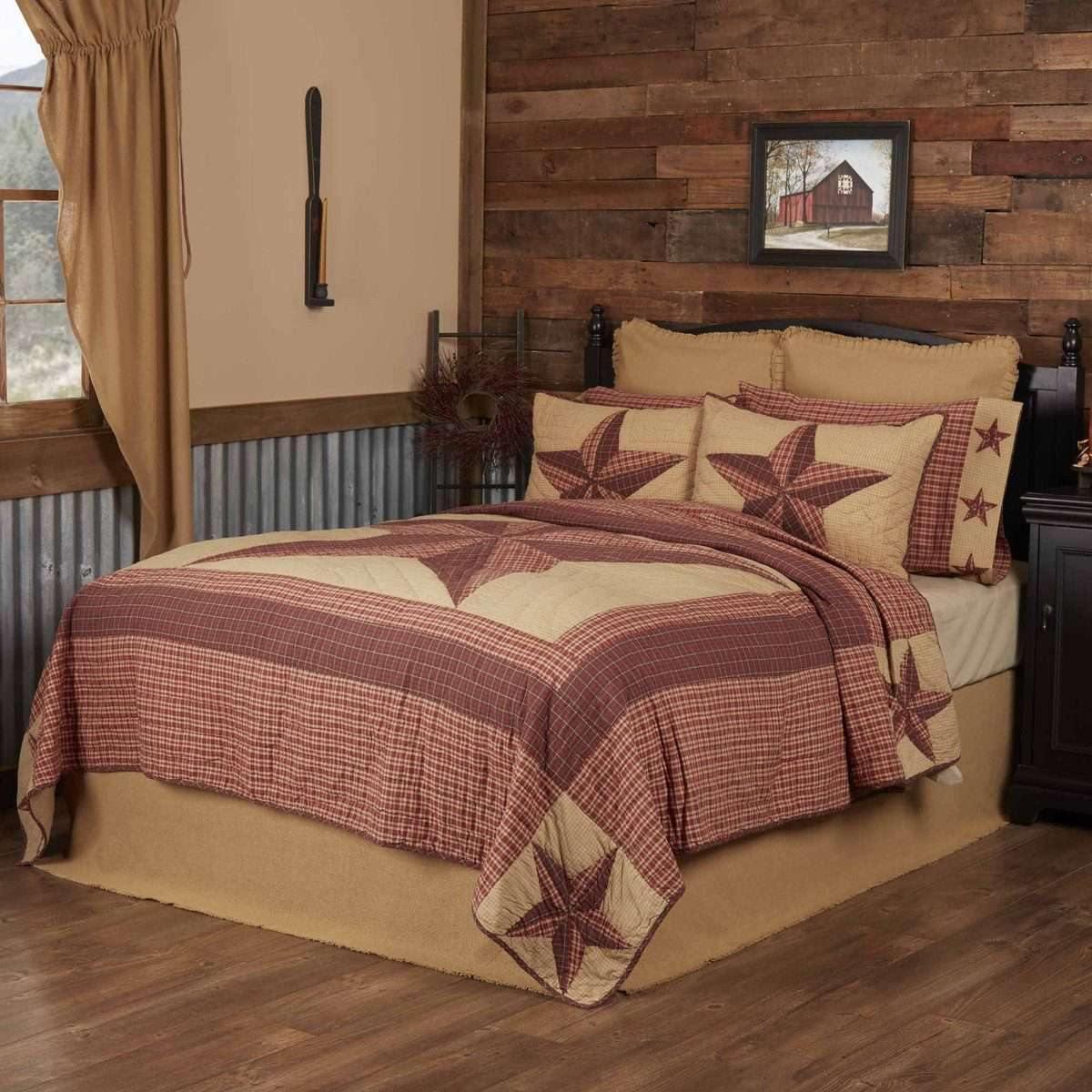 Landon King Quilt 105Wx95L VHC Brands