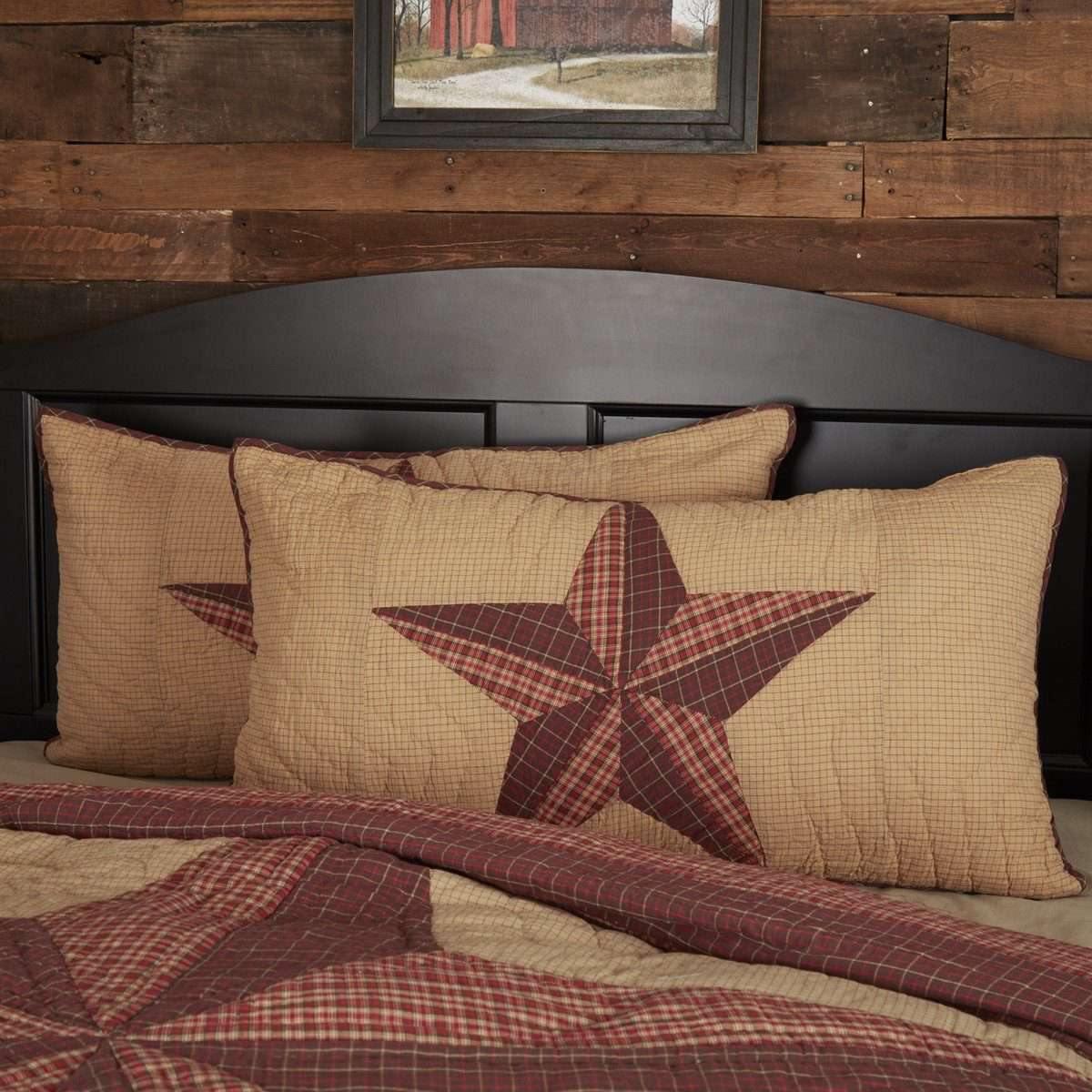 Landon King Sham 21x37 VHC Brands - The Fox Decor