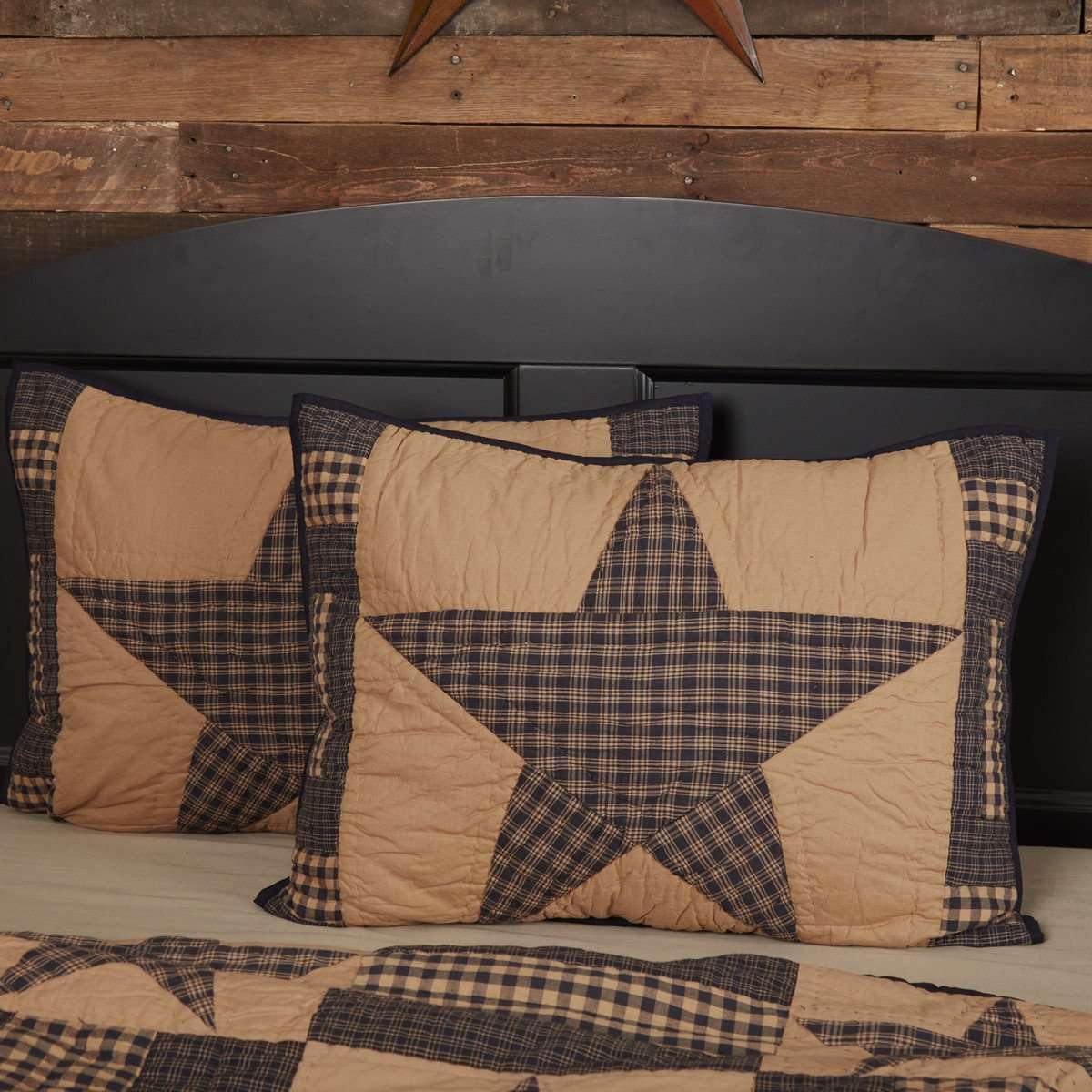 Teton Star Standard Sham 21x27 VHC Brands - The Fox Decor