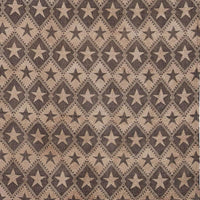 Thumbnail for Jefferson Star King Chenille Woven Coverlet 114x103 VHC Brands full