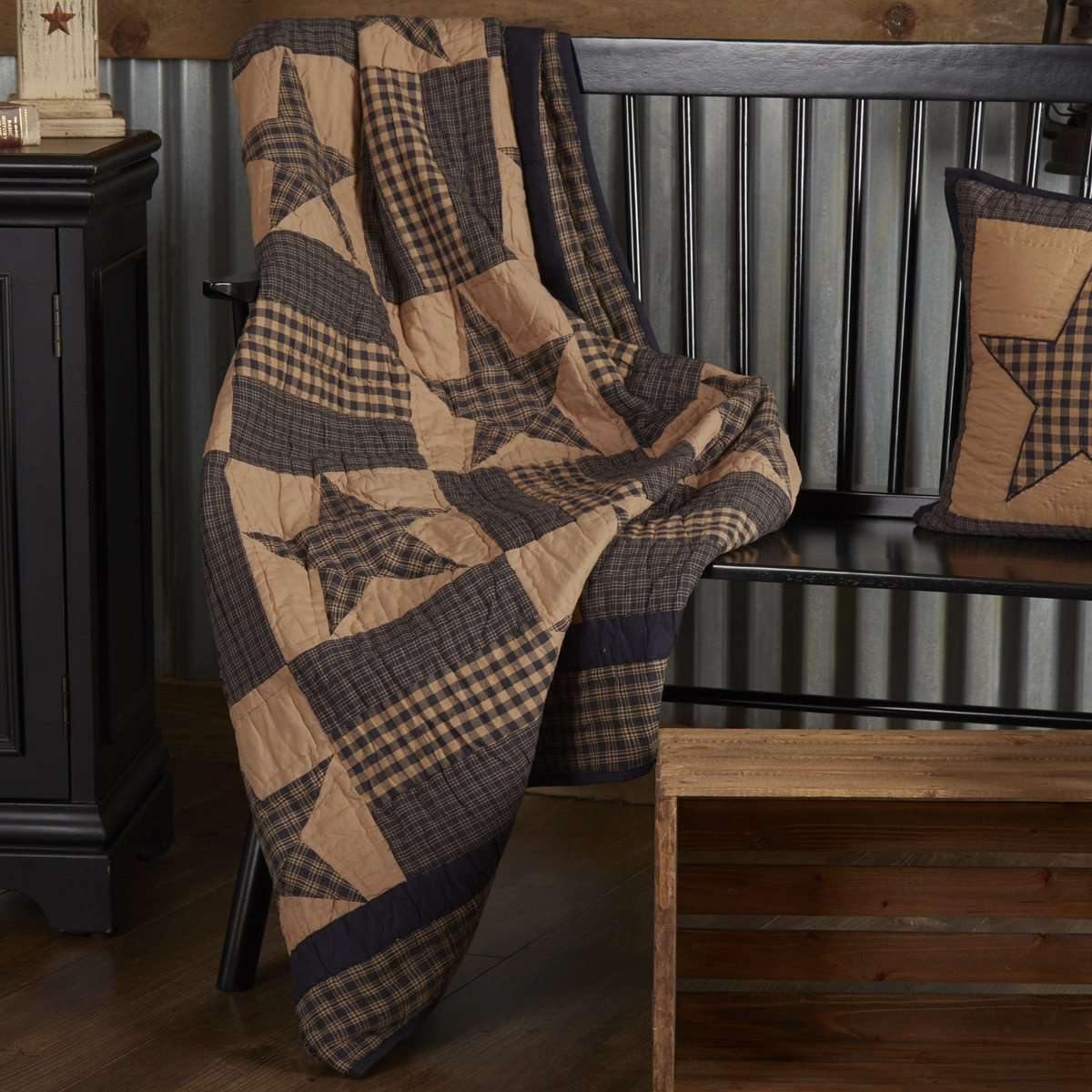 Teton Star Quilted Throw 60x50 VHC Brands - The Fox Decor