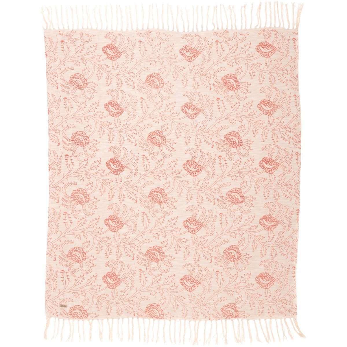 Genevieve Printed Woven Throw 60" x 50" VHC Brands - The Fox Decor