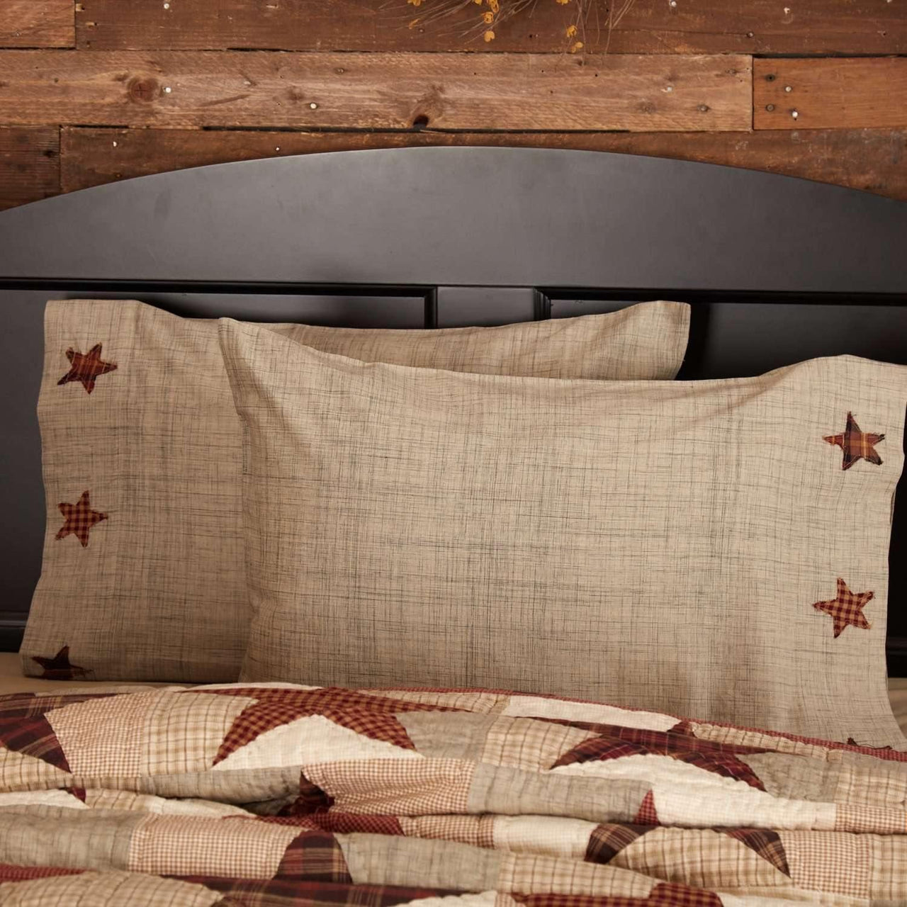 Abilene Star Standard Pillow Case Set of 2 21x30 VHC Brands - The Fox Decor