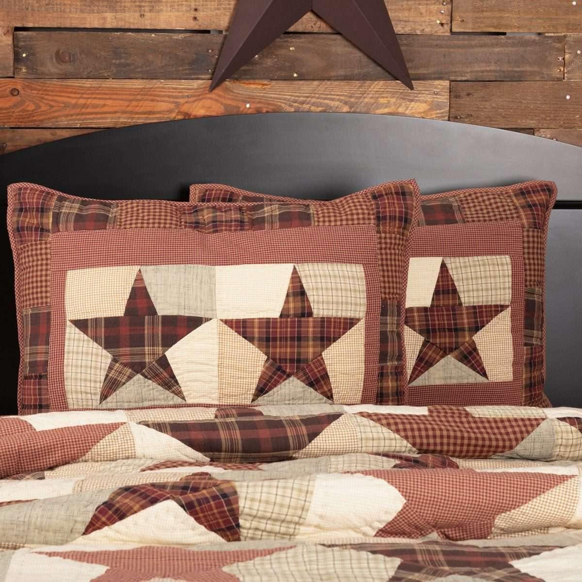 Abilene Star Standard Sham 21x27 VHC Brands - The Fox Decor