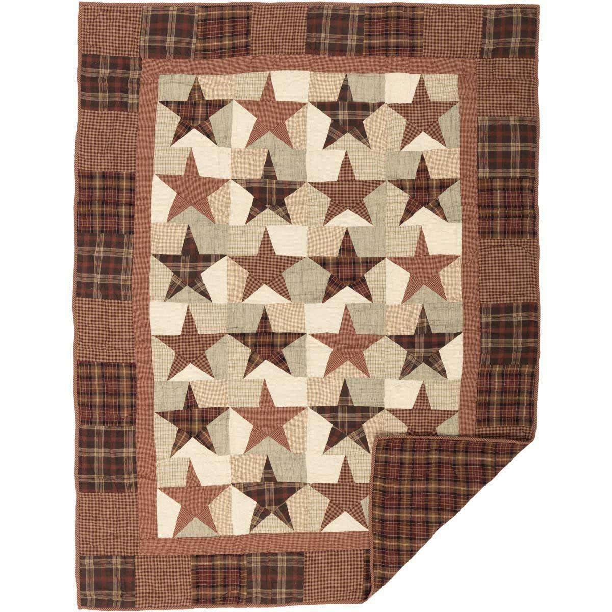 Abilene Star Quilted Throw 70x55 VHC Brands Online