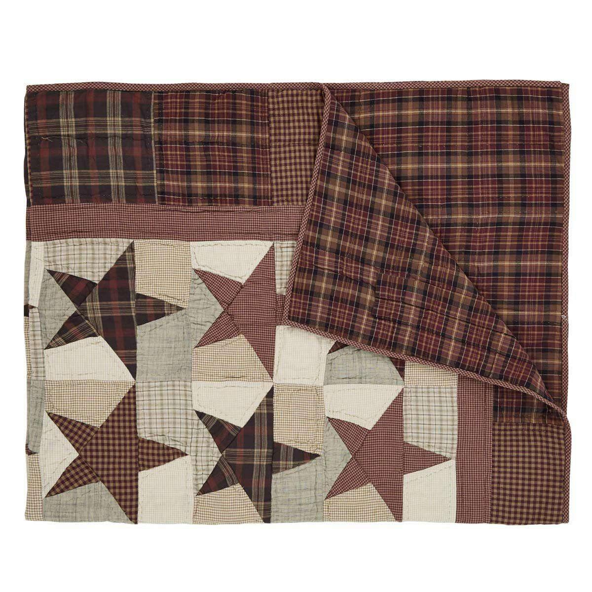 Abilene Star Quilted Throw  VHC Brands Online