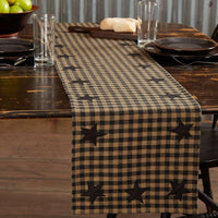 Black Star Runner Woven 13x72 VHC Brands - The Fox Decor