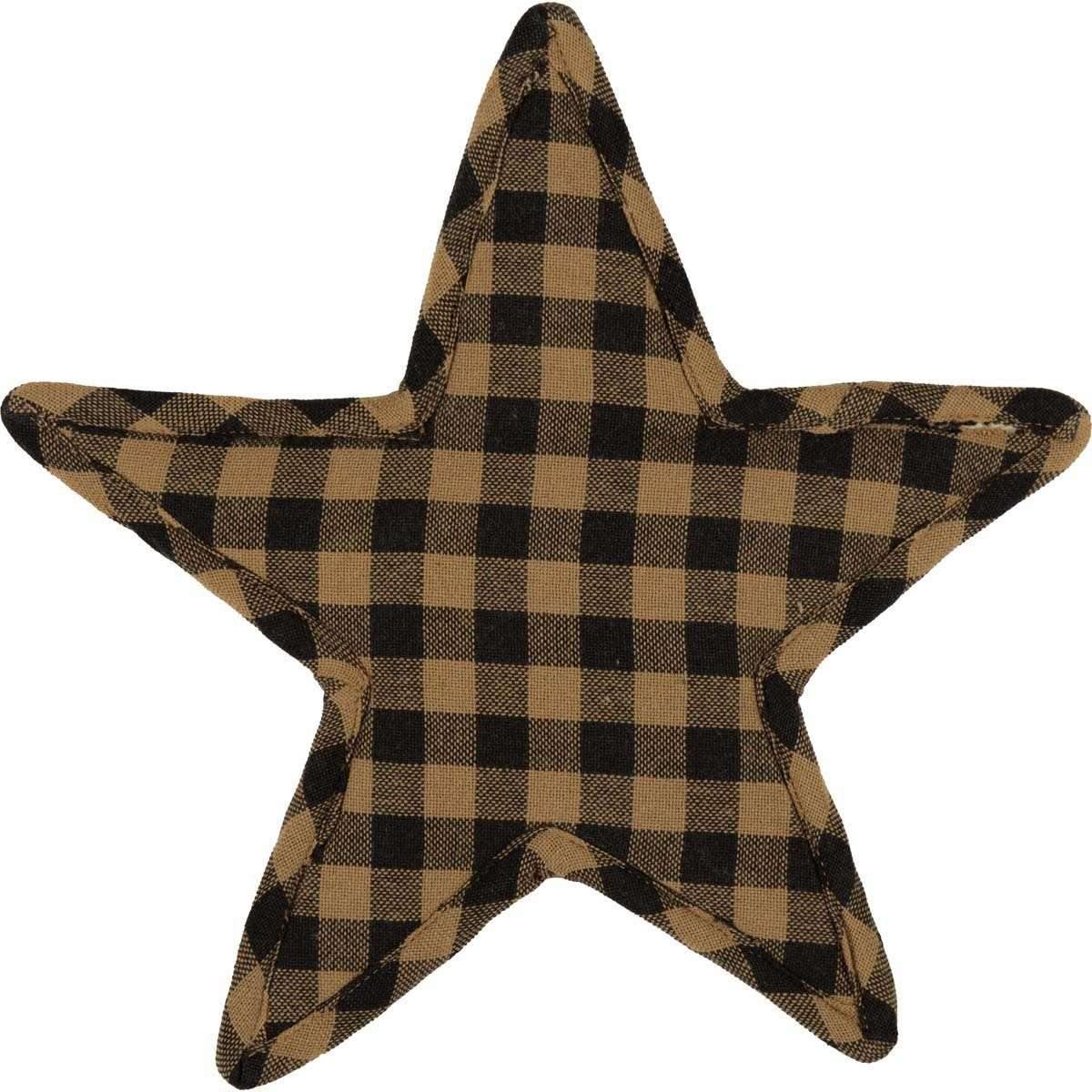 Black Star Trivet Star Shape 10" VHC Brands - The Fox Decor