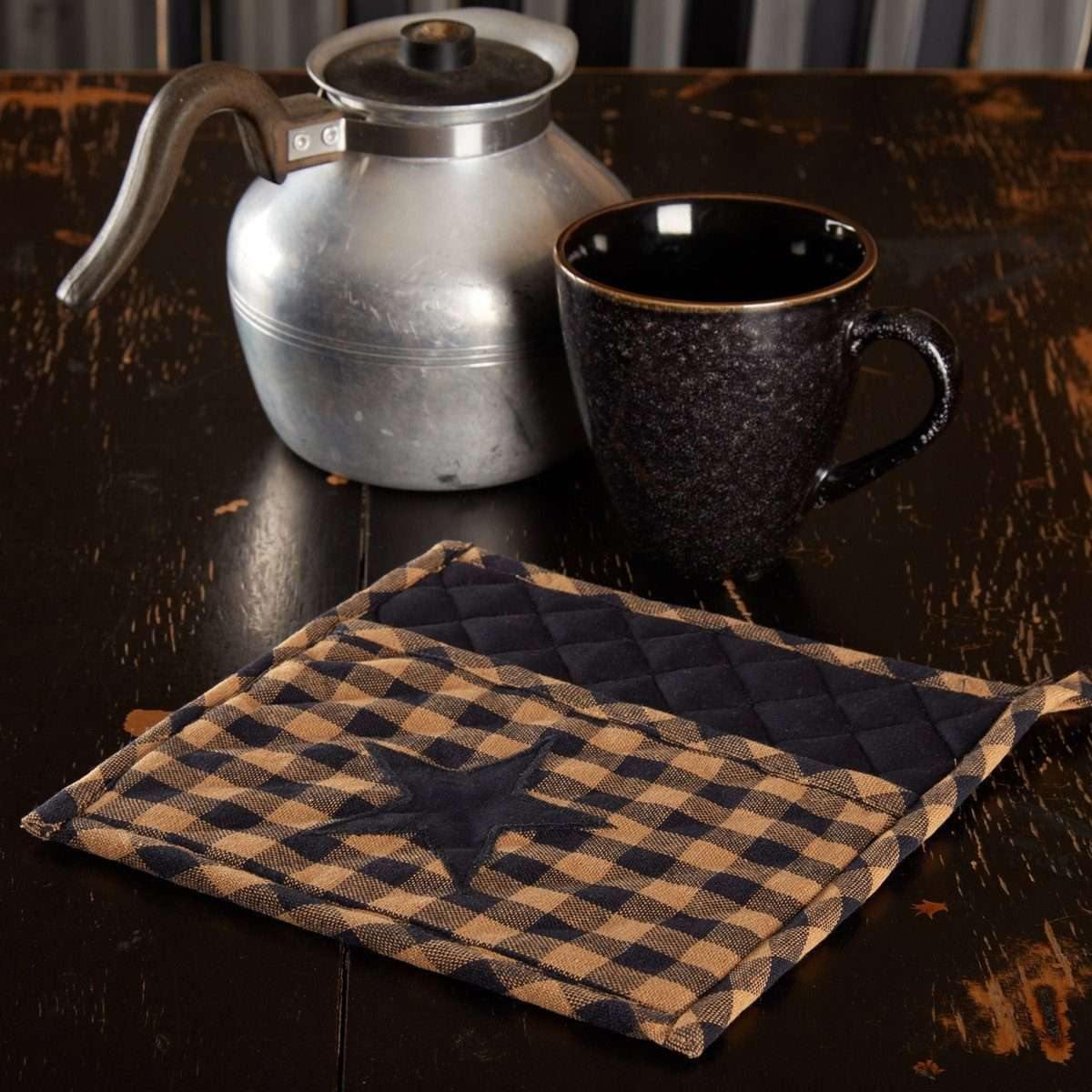Navy Star Pot Holder 9" VHC Brands - The Fox Decor