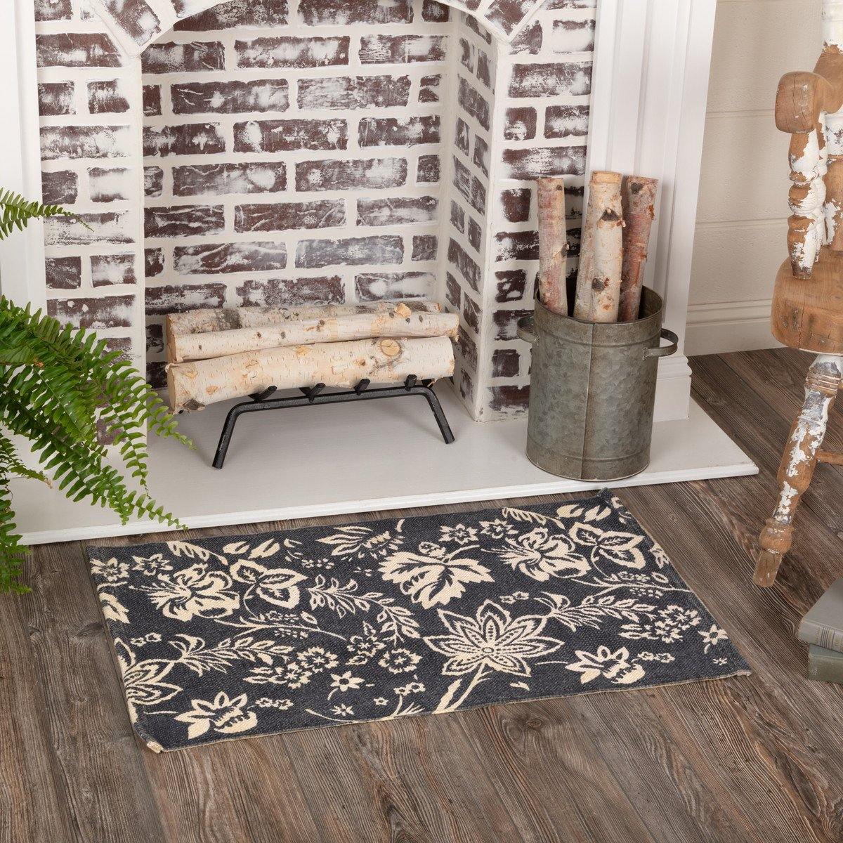 Lilianna Navy Rug 20"x30" VHC Brands - The Fox Decor