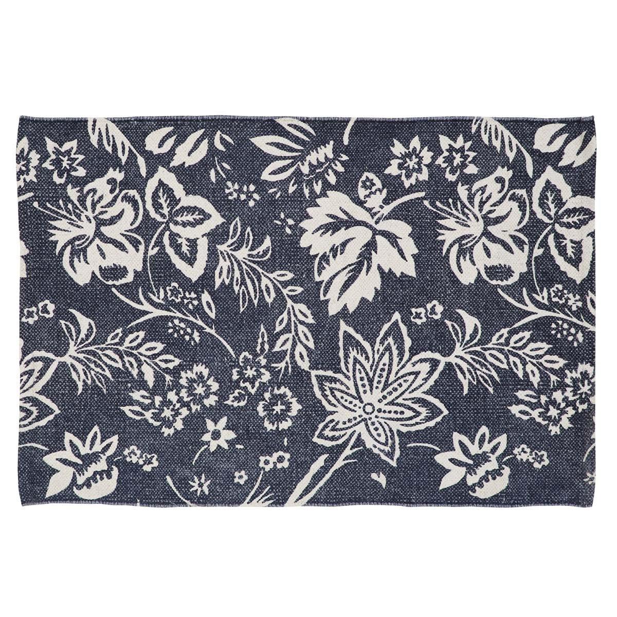 Lilianna Navy Rug 20"x30" VHC Brands - The Fox Decor