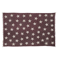 Thumbnail for Antique Red Star Rug Rect 20x30 VHC Brands - The Fox Decor