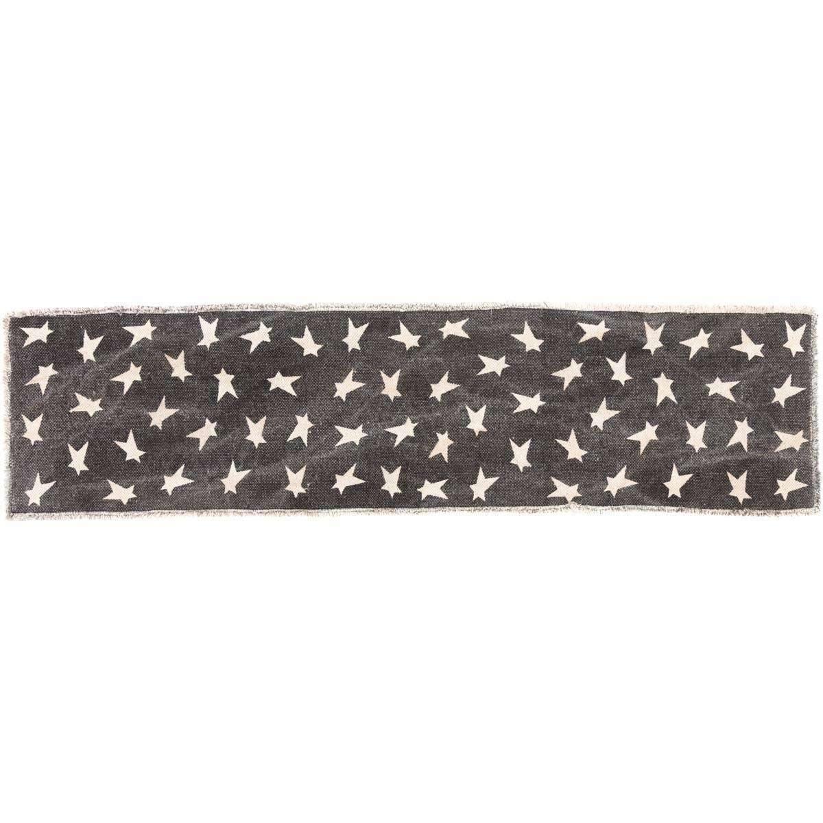 Black Primitive Star Runner 13x54 VHC Brands - The Fox Decor