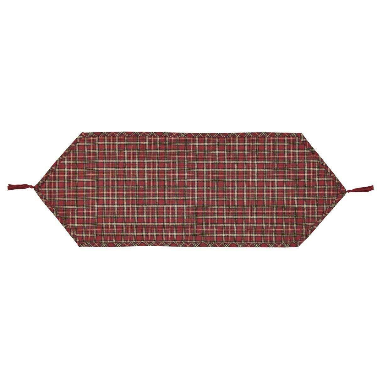 Tartan Holiday Runner 13x36 VHC Brands - The Fox Decor