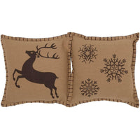 Thumbnail for Prancer Pillow Set of 2 10x10 - The Fox Decor