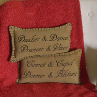 Thumbnail for Prancer Pillow Set of 2 7x13