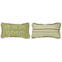 Thumbnail for Whimsical Christmas Pillows Up To No Good Set of 2 7x13 - The Fox Decor