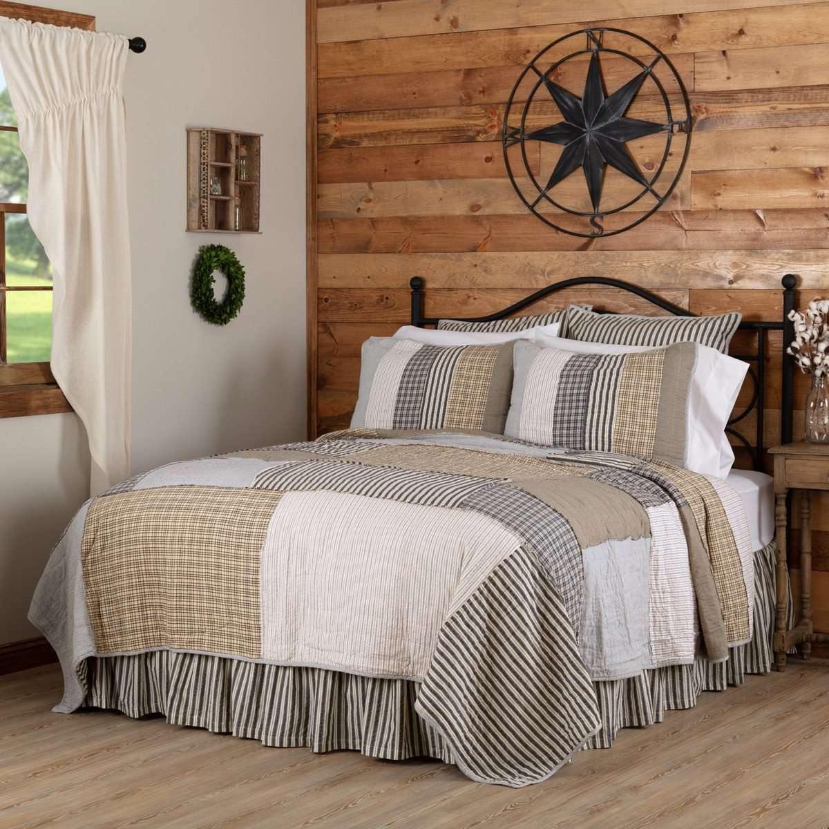 Ashmont Luxury King Quilt 120Wx105L VHC Brands